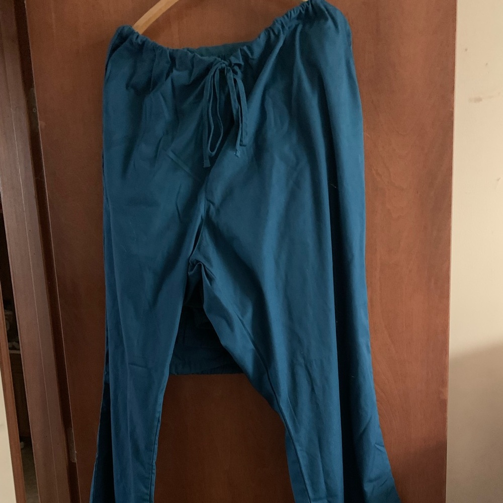 Caribbean blue sz 3x cherokee wear scrub pants